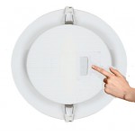 Downlight LED Redondo 220mm Blanco 18W 1980Lm CCT, Corte 167mm. Ideal para Techos Lamas, desde 5,90€/ud